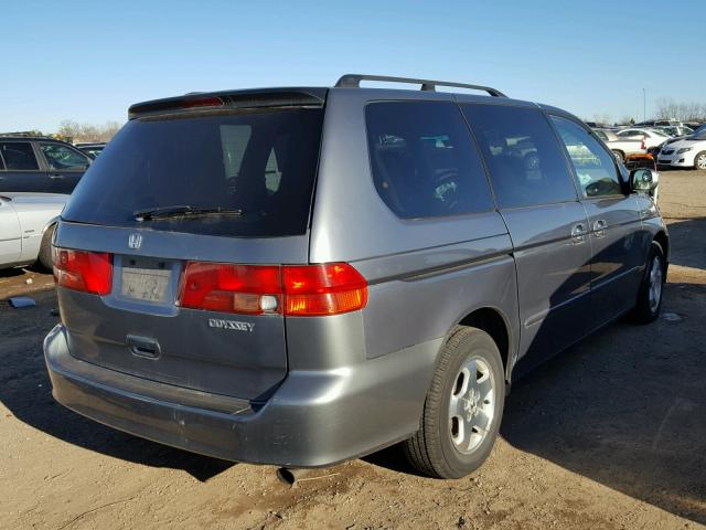 2HKRL18601H504419 - 2001 HONDA ODYSSEY EX GRAY photo 4