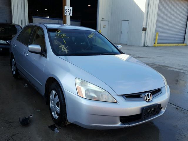 1HGCM56435A194616 - 2005 HONDA ACCORD LX SILVER photo 1