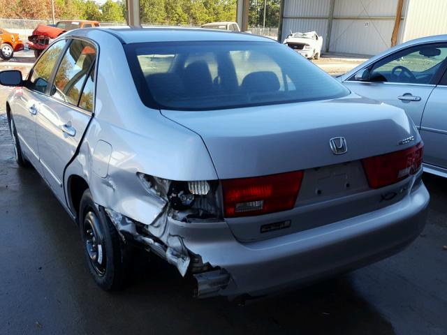 1HGCM56435A194616 - 2005 HONDA ACCORD LX SILVER photo 3