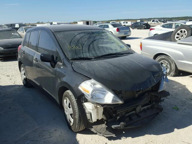 3N1BC13E29L477092 - 2009 NISSAN VERSA S BLACK photo 1