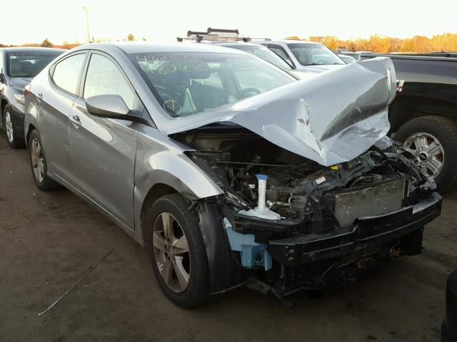 KMHDH4AE9BU139711 - 2011 HYUNDAI ELANTRA GL GRAY photo 1