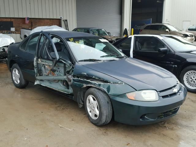 1G1JC52FX37383993 - 2003 CHEVROLET CAVALIER GREEN photo 1