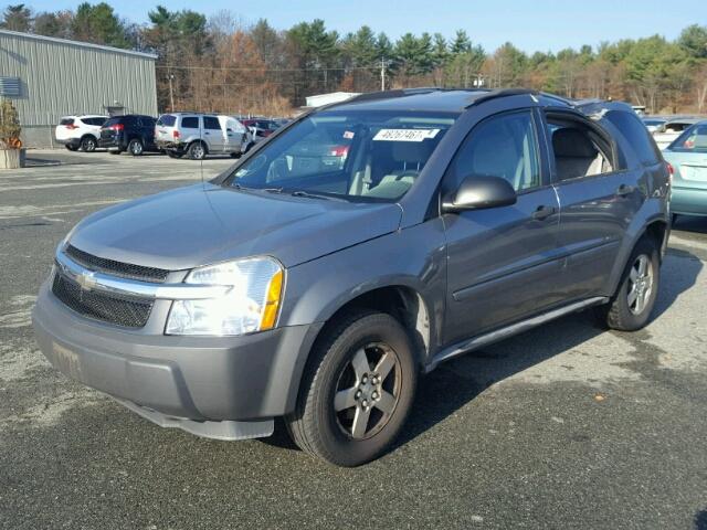 2CNDL23F856137976 - 2005 CHEVROLET EQUINOX LS CHARCOAL photo 2