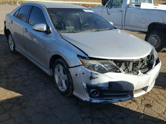 4T1BF1FK5DU256456 - 2013 TOYOTA CAMRY L SILVER photo 1