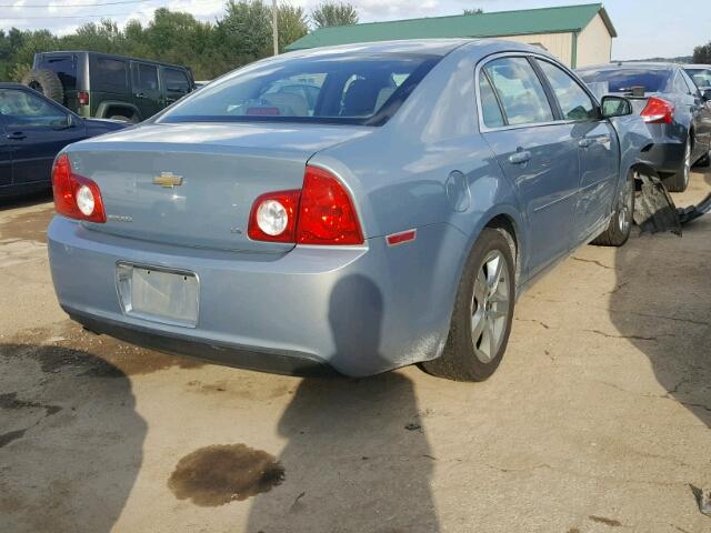 1G1ZG57B99F200241 - 2009 CHEVROLET MALIBU LS ნაცრისფერი ფოტო 4