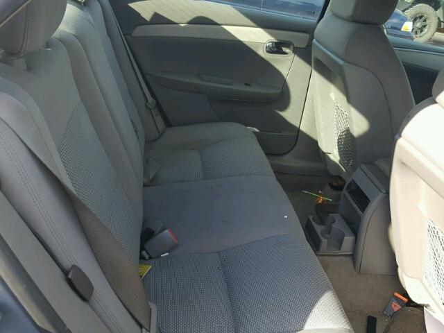 1G1ZG57B99F200241 - 2009 CHEVROLET MALIBU LS ნაცრისფერი ფოტო 6