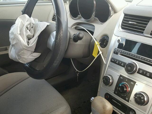 1G1ZG57B99F200241 - 2009 CHEVROLET MALIBU LS ნაცრისფერი ფოტო 9