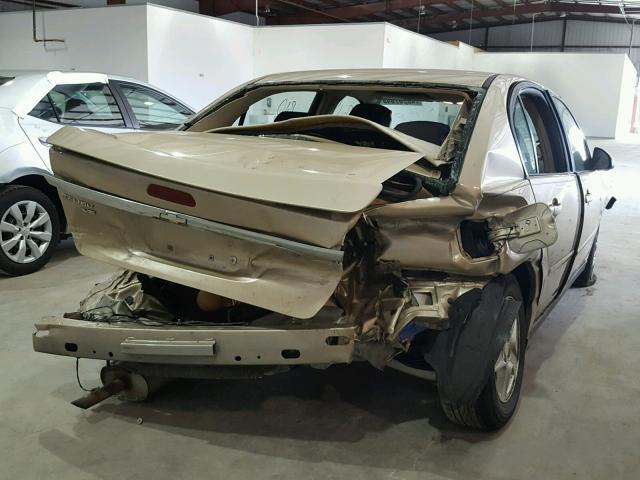 1G1ZT52805F298495 - 2005 CHEVROLET MALIBU LS ვერცხლისფერი ფოტო 4