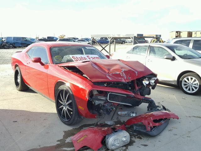 2B3CJ4DG2BH570834 - 2011 DODGE CHALLENGER RED photo 1