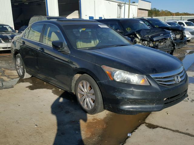 1HGCP2F8XBA062036 - 2011 HONDA ACCORD EXL BLACK photo 1