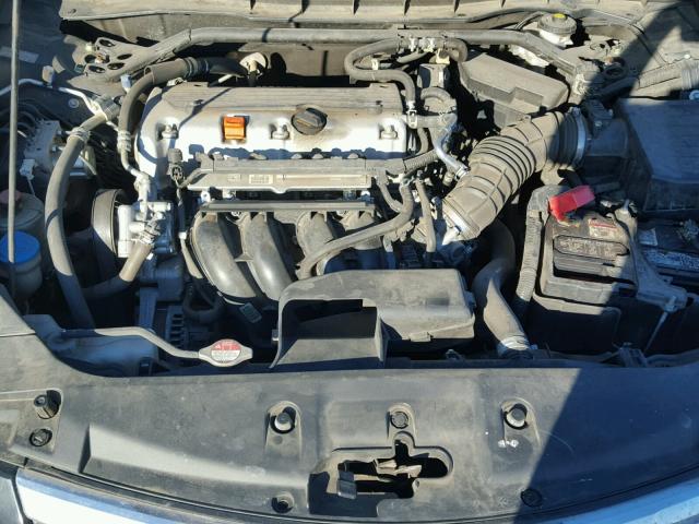 1HGCP2F8XBA062036 - 2011 HONDA ACCORD EXL BLACK photo 7