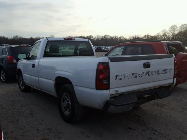 1GCEC14X24Z244034 - 2004 CHEVROLET SILVERADO WHITE photo 3