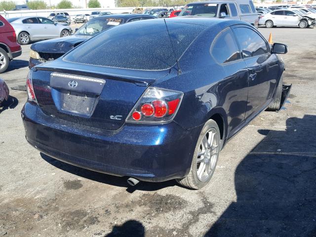JTKDE167580226276 - 2008 TOYOTA SCION TC 蓝色 照片 4