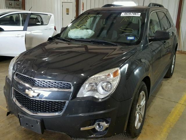 2GNALPEK5D6347441 - 2013 CHEVROLET EQUINOX LT GREEN photo 2