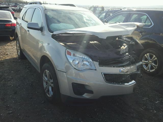 2CNFLEEW1A6241453 - 2010 CHEVROLET EQUINOX LT TAN photo 1