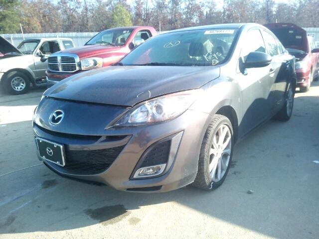 JM1BL1S69A1313776 - 2010 MAZDA 3 S SILVER photo 2