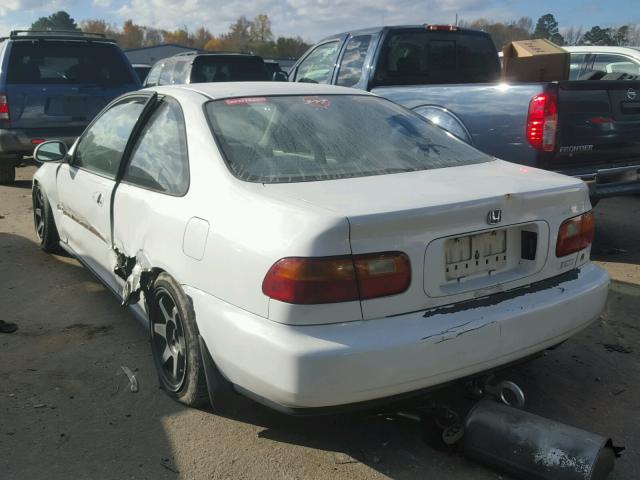 1HGEJ112XSL064428 - 1995 HONDA CIVIC EX WHITE photo 3