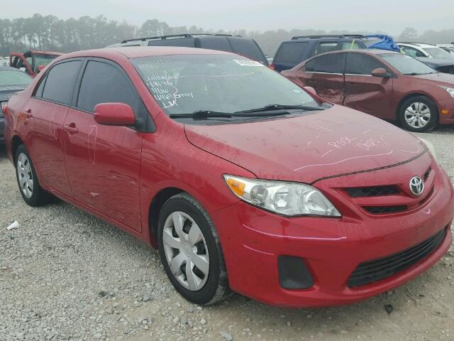 5YFBU4EE0CP073193 - 2012 TOYOTA COROLLA BA RED photo 1