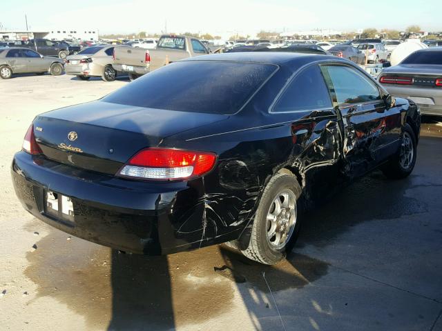 2T1CG22P01C462743 - 2001 TOYOTA CAMRY SOLA BLACK photo 4