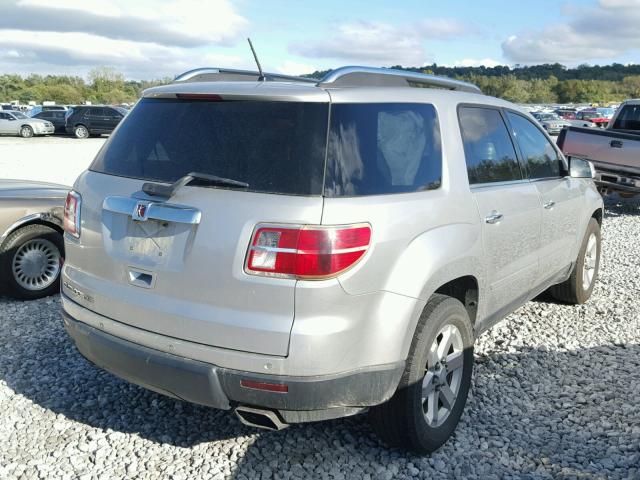 5GZER237X8J254125 - 2008 SATURN OUTLOOK XR ვერცხლისფერი ფოტო 4