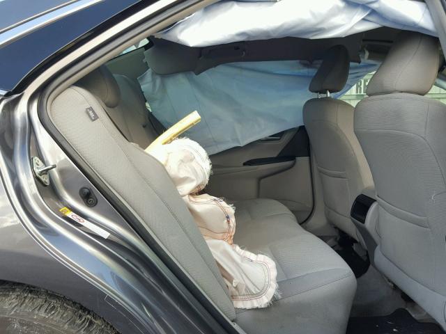 4T1BF1FK4GU153744 - 2016 TOYOTA CAMRY LE ნაცრისფერი ფოტო 6