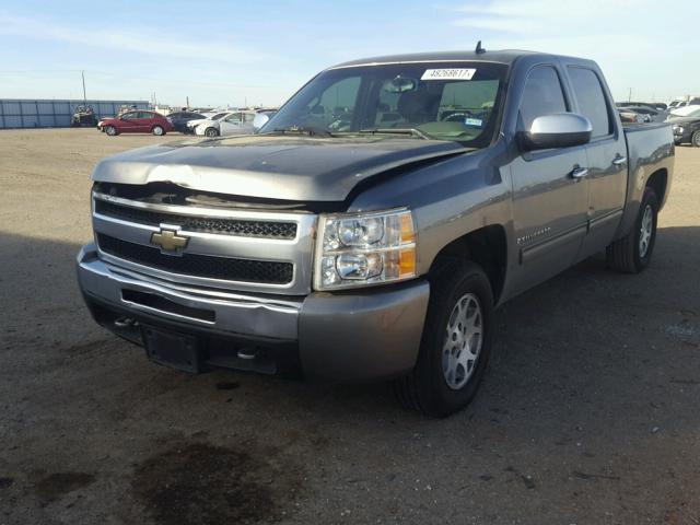 3GCEC13CX9G150800 - 2009 CHEVROLET SILVERADO GRAY photo 2