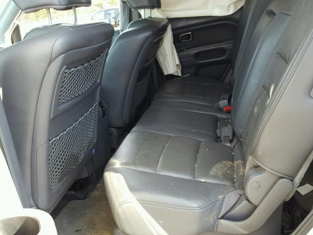 5FNYF18538B054848 - 2008 HONDA PILOT EXL SILVER photo 6