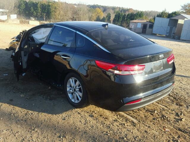 5XXGT4L30GG097793 - 2016 KIA OPTIMA LX BLACK photo 3