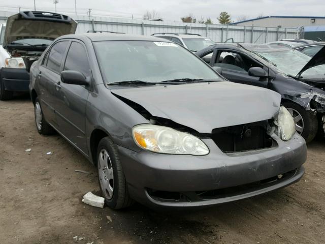 2T1BR32E27C828379 - 2007 TOYOTA COROLLA CE GRAY photo 1