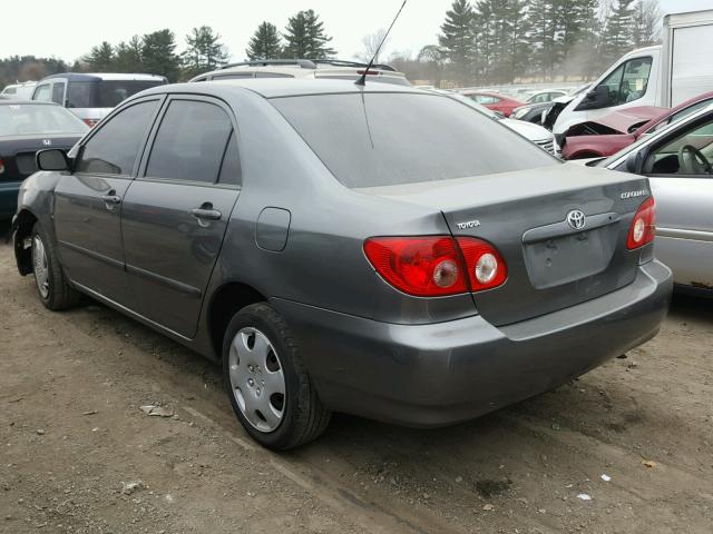 2T1BR32E27C828379 - 2007 TOYOTA COROLLA CE GRAY photo 3