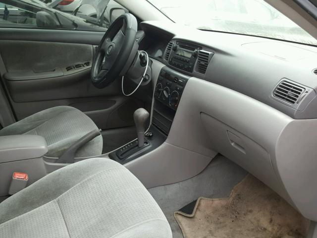 2T1BR32E27C828379 - 2007 TOYOTA COROLLA CE GRAY photo 5