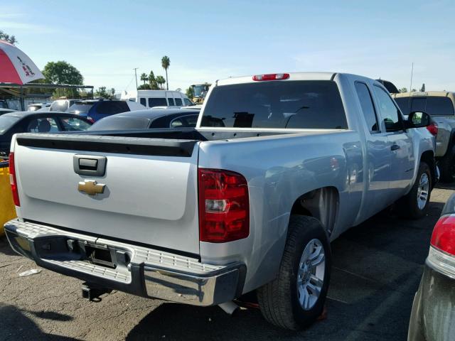 1GCRCPEA9BZ154438 - 2011 CHEVROLET SILVERADO SILVER photo 4