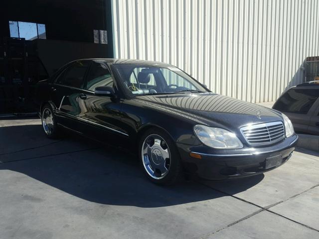 WDBNG75J6YA041426 - 2000 MERCEDES-BENZ S 500 BLACK photo 1