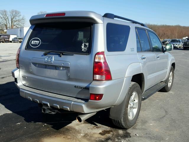 JTEBT17RX58023963 - 2005 TOYOTA 4RUNNER LI SILVER photo 4