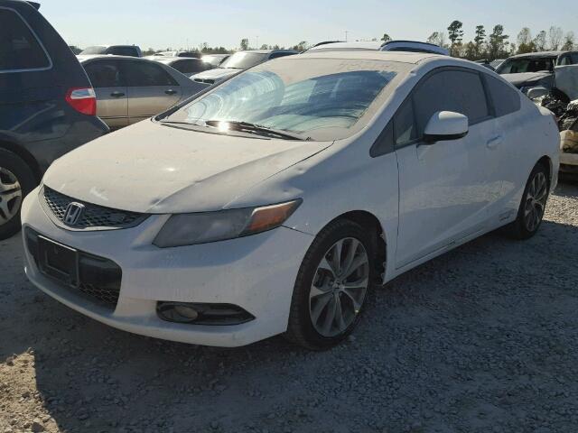 2HGFG4A5XCH704232 - 2012 HONDA CIVIC SI WHITE photo 2