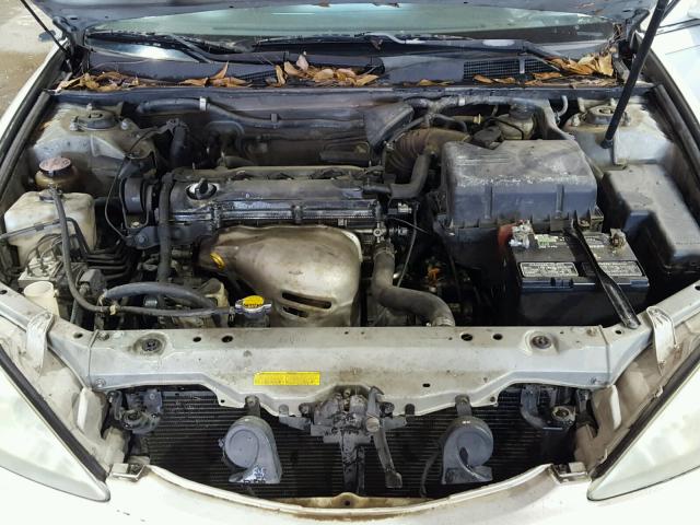 4T1BE32K92U041325 - 2002 TOYOTA CAMRY LE 银色 照片 7