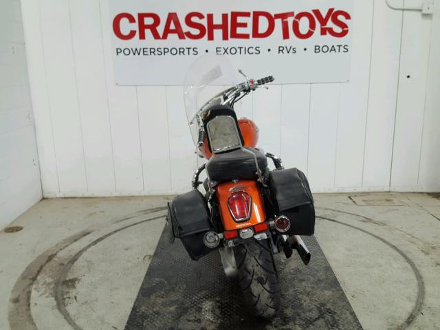 1HFSC55014A001704 - 2004 HONDA VTX1300 C ORANGE photo 4