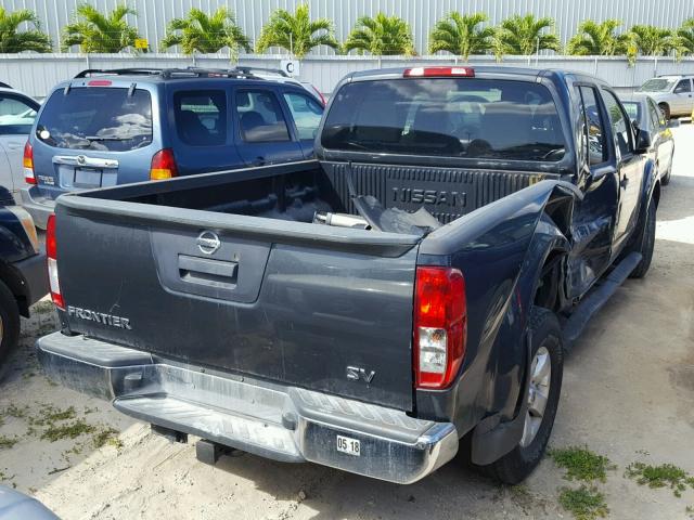 1N6AD0FR6DN716521 - 2013 NISSAN FRONTIER S GRAY photo 4