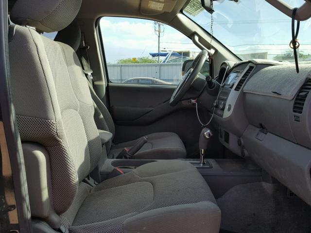 1N6AD0FR6DN716521 - 2013 NISSAN FRONTIER S GRAY photo 5