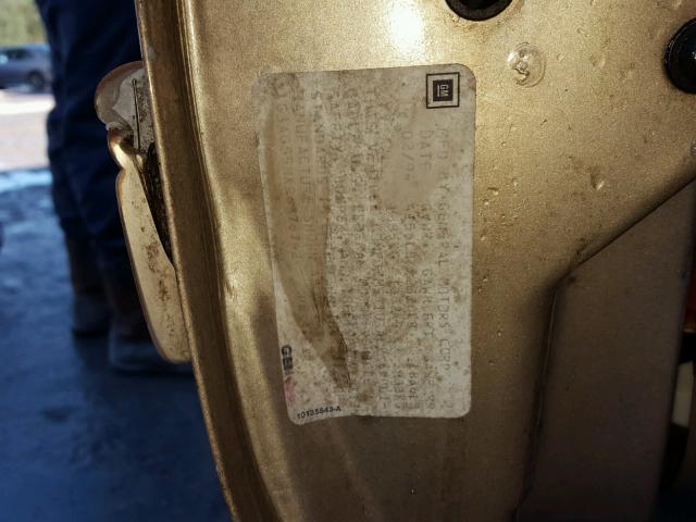 1G3AG55MXR6376742 - 1994 OLDSMOBILE CUTLASS CI GOLD photo 10