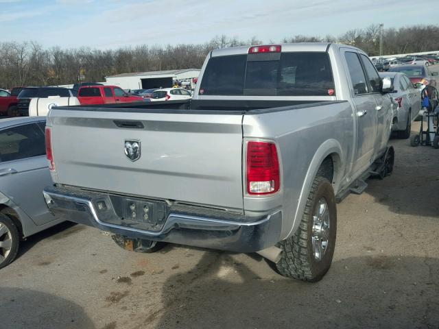 3C6UR5FL5FG682455 - 2015 RAM 2500 LARAM SILVER photo 4