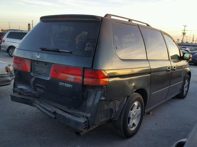 2HKRL1866YH558737 - 2000 HONDA ODYSSEY EX GREEN photo 4