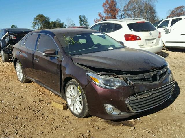 4T1BK1EB8EU113290 - 2014 TOYOTA AVALON BAS BURGUNDY photo 1