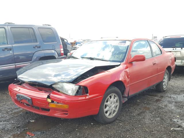 4T1CG12KXTU758935 - 1996 TOYOTA CAMRY DX RED photo 2