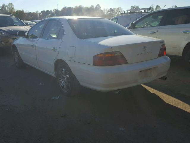 19UUA5642XA047865 - 1999 ACURA 3.2TL WHITE photo 3