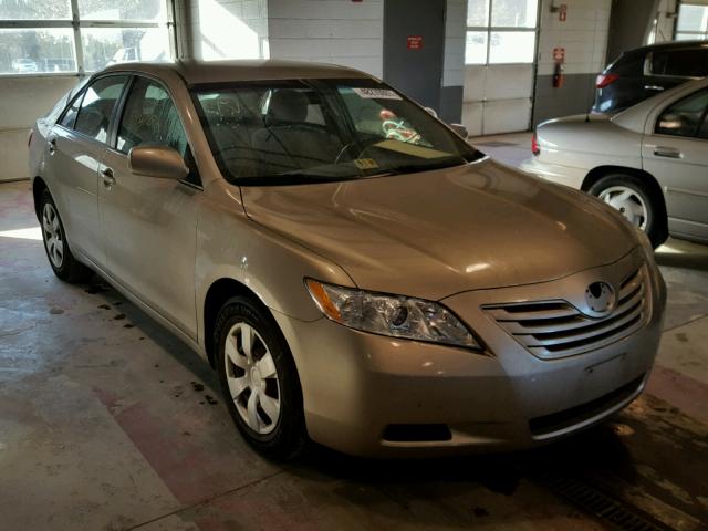 4T1BE46KX7U190754 - 2007 TOYOTA CAMRY NEW GOLD photo 1