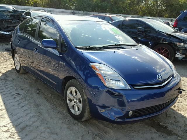 JTDKB20U887784075 - 2008 TOYOTA PRIUS BLUE photo 1