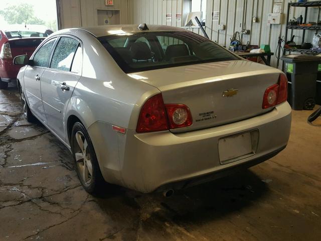 1G1ZD5EUXCF354283 - 2012 CHEVROLET MALIBU 2LT SILVER photo 3