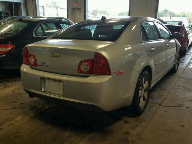 1G1ZD5EUXCF354283 - 2012 CHEVROLET MALIBU 2LT SILVER photo 4