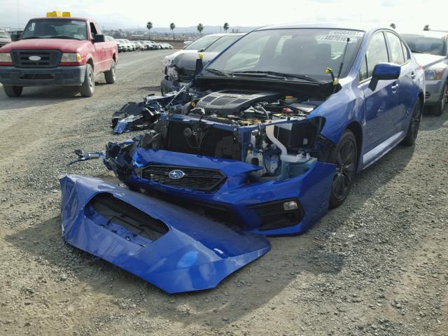 JF1VA1A67J9811955 - 2018 SUBARU WRX BLUE photo 2